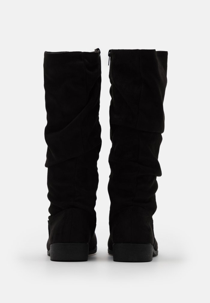 Bottes Anna Field Plates Zip UP Noir Femme | YGA-4314574